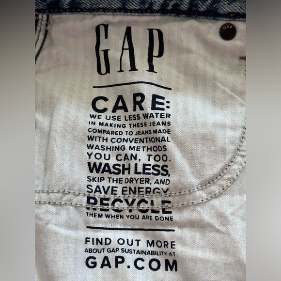 Gap| High Rise UltraSoft Horseshoe Jeans| Size 33/16 NWT - Picture 10 of 13